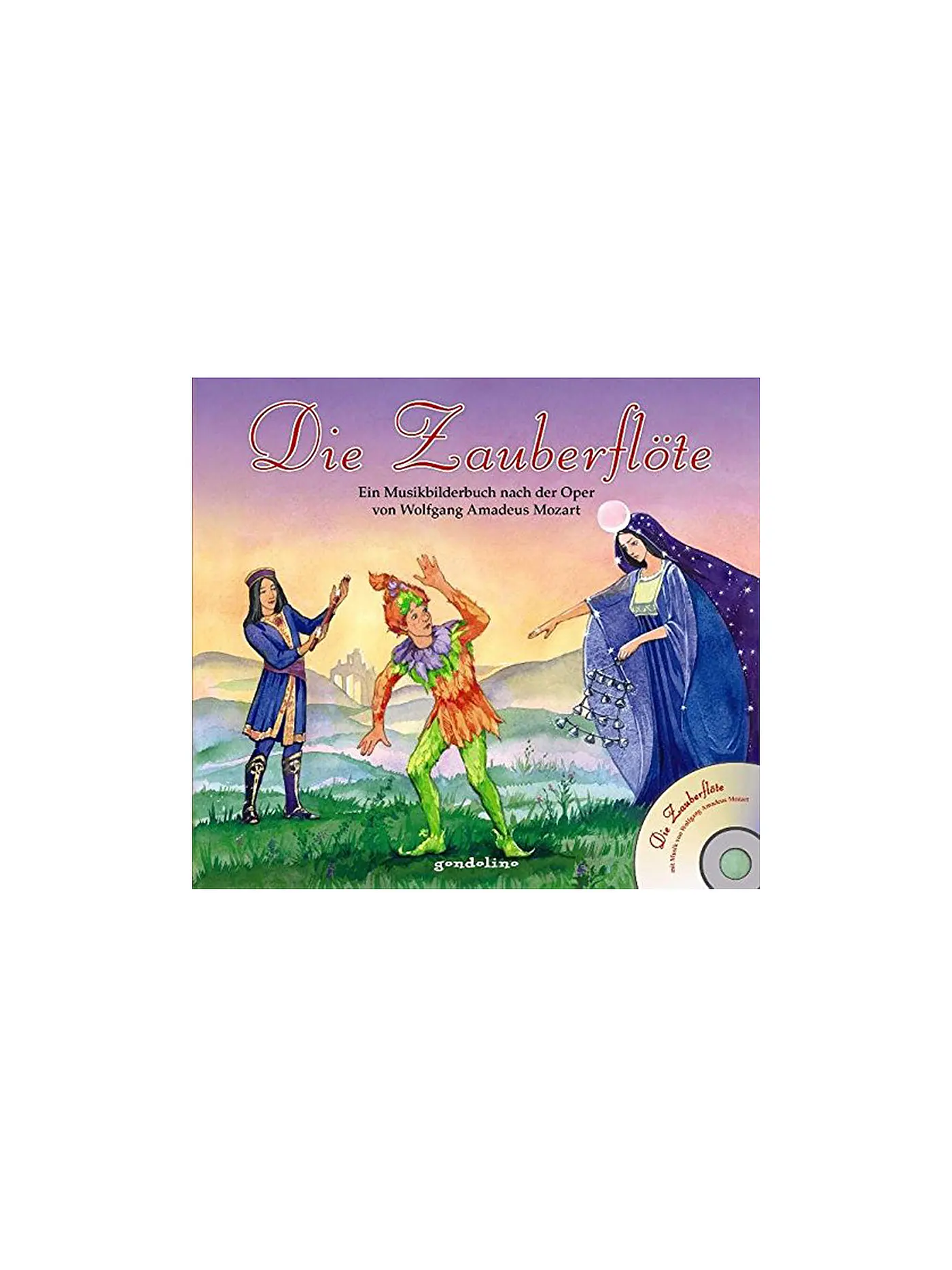 GONDOLINO | Buch - Die Zauberflöte mit Audio-CD | 